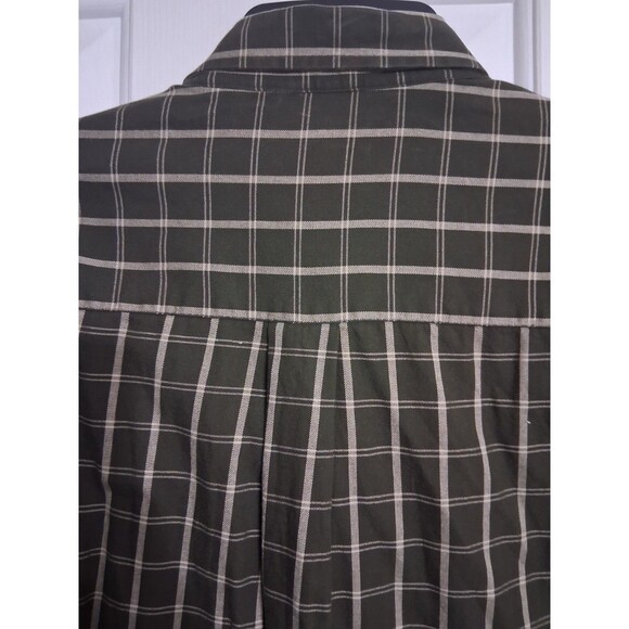 Men's Roundtree & Yorke 40's Twill Long Sleeve Button-down Shirt Size L - Picture 6 of 6